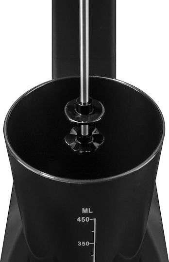 Rohnson Milk Frother Tabletop 100W with 2 Speed Level Black