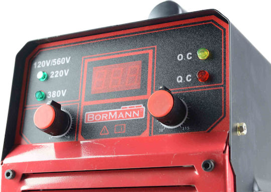 Bormann BIW3000 Schweißmaschine Wechselrichter MMA mit maximalem Schweißstrom 250A und Einschaltdauer 20%
