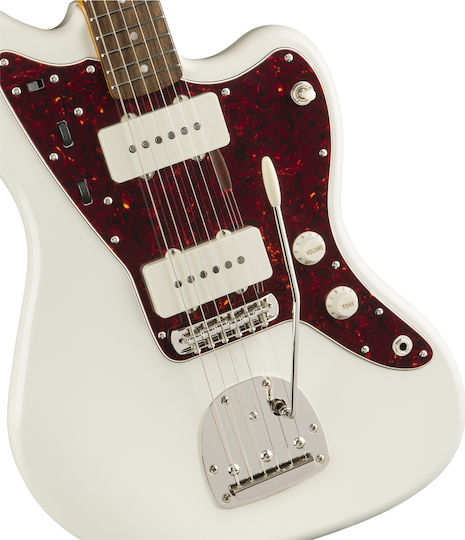 Squier Classic Vibe '60s Jazzmaster Електрическа Китара Отместване с SS Конфигурация на Пикапите Olympic White