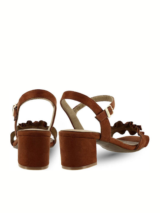 Sandalen Tabac Braun