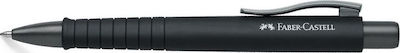 Faber-Castell Poly Ball XB Pen Ballpoint with Blue Ink Black Body