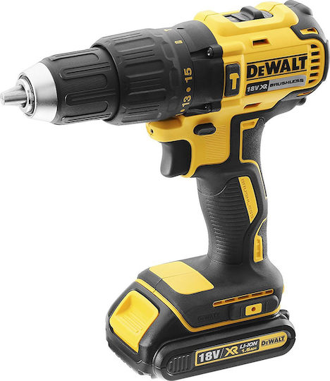 Dewalt Set Impact Drill Driver & Impact Screwdriver Brushless 18V with 2 Batteries 2Ah and Case
