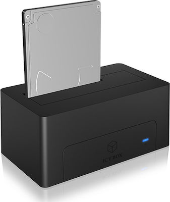 Icy Box Docking Station Σκληρών Δίσκων SATA 2.5" / 3.5" με σύνδεση USB 2.0 / USB 3.0 / USB 3.1 (IB-1121-C31)