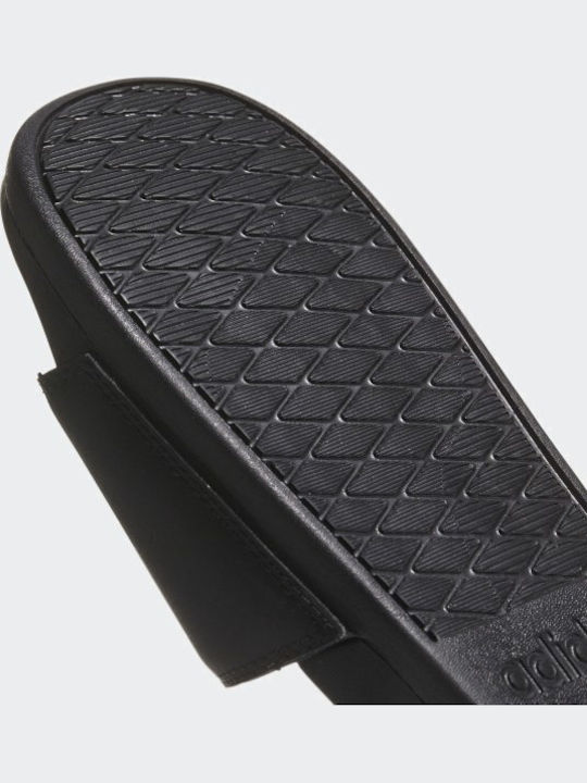 Adilette Cloudfoam Plus Logo Men's Slides Black