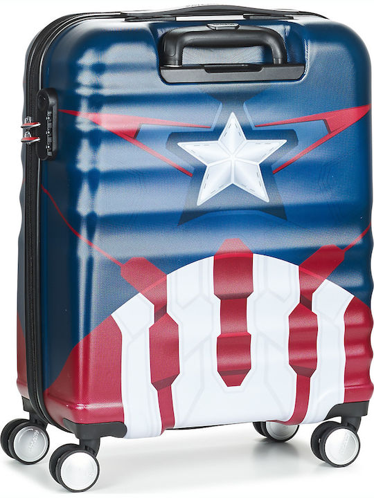 American Tourister Wavebreaker Disney Παιδική Βαλίτσα Ταξιδίου Καμπίνας Σκληρή Πολύχρωμη με 4 Ρόδες Ύψους 55εκ.