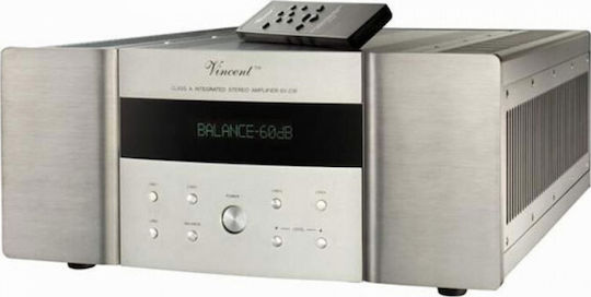 Vincent Ολοκληρωμένος Ενισχυτής Hi-Fi Stereo SV-238 MK 400W/4Ω 200W/8Ω Ασημί