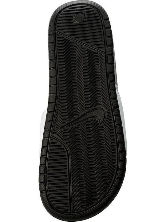 Benassi Just Do It Ανδρικά Slides Λευκά