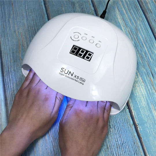 Sun X5 Plus Nail Polish Curing Lamp UV / LED 80W White