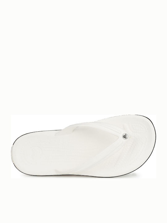 Crocband Men's Flip Flops Anatomic White