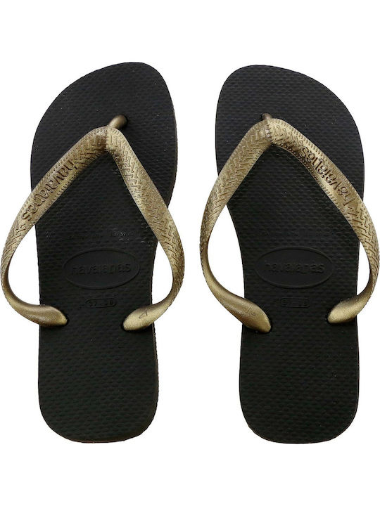 Havaianas Top Tiras Women's Flip Flops Gold