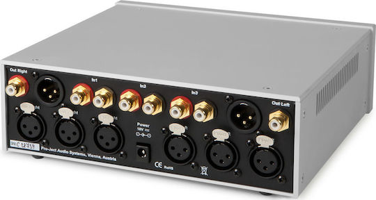 Pro-Ject Audio Pre Box RS Προενισχυτής Hi-Fi Stereo Ασημί