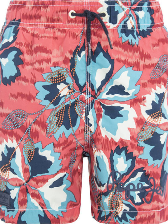 Pepe Jeans Edward Kids Swimwear Swim Shorts Red