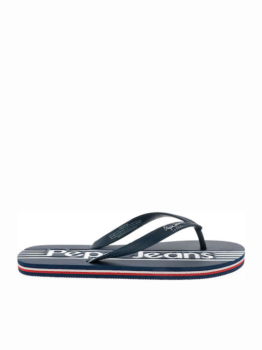 Pepe Jeans Durham Herren-Flip-Flops Blau