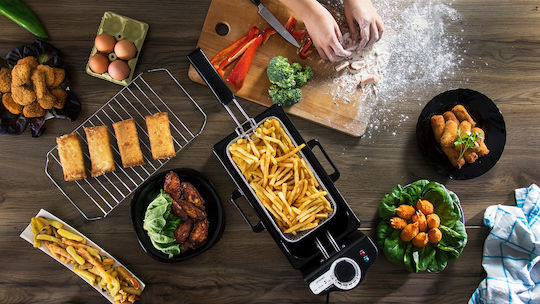 Cecotec CleanFry Φριτέζα 3lt Ασημί