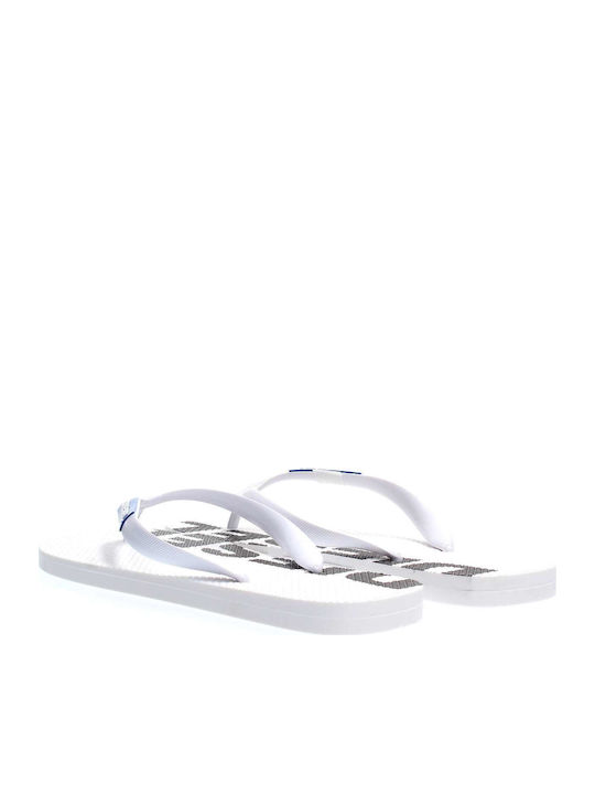 Sa-Briian Men's Flip Flops White