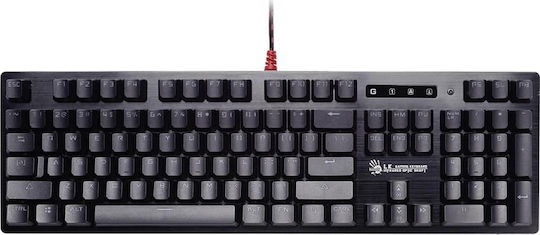 A4Tech A4Tech B820R Gaming Mechanical Keyboard with LK Blue Switches and RGB Lighting (English US)