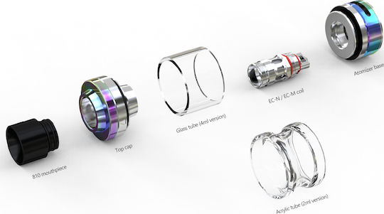 Eleaf iJust ECM Атомайзер за Електронни Цигари 2мл 25мм Черно