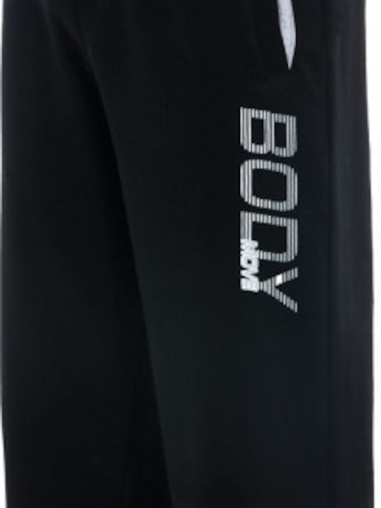 Sweatpants with Elastic Black