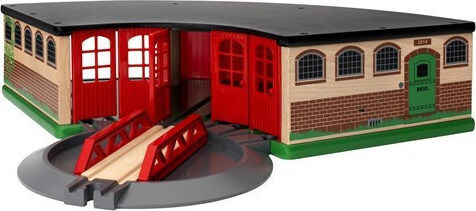 Brio Toys Grand Roundhouse Accesorii de Cale Ferată pentru 3+ ani+ Ani
