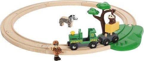 Brio Toys Safari Railway Set with Train for 3++ Years