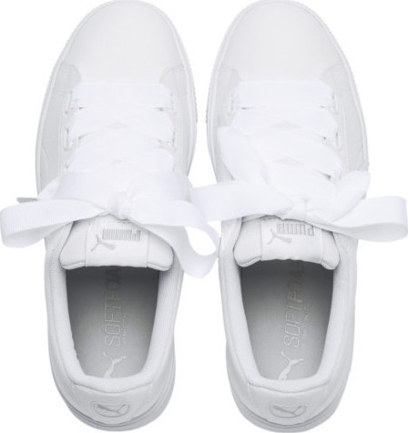puma vikky stacked ribbon core white