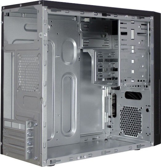 Inter-Tech IT-6865 Mikro-Turm Computergehäuse Schwarz