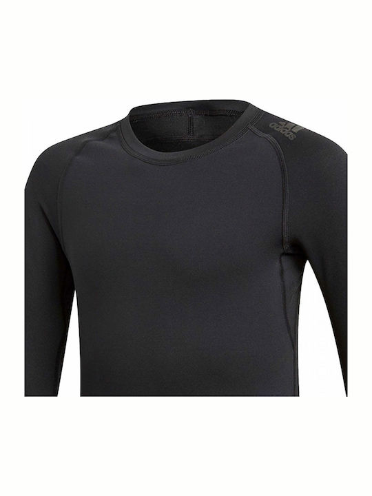 Alphaskin Kids Thermal Shirt Black
