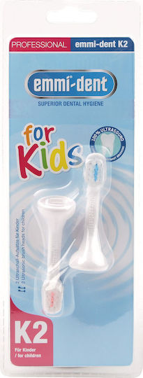 Emmi-Dent K2 Electric Toothbrush Replacement Heads 2 Pieces