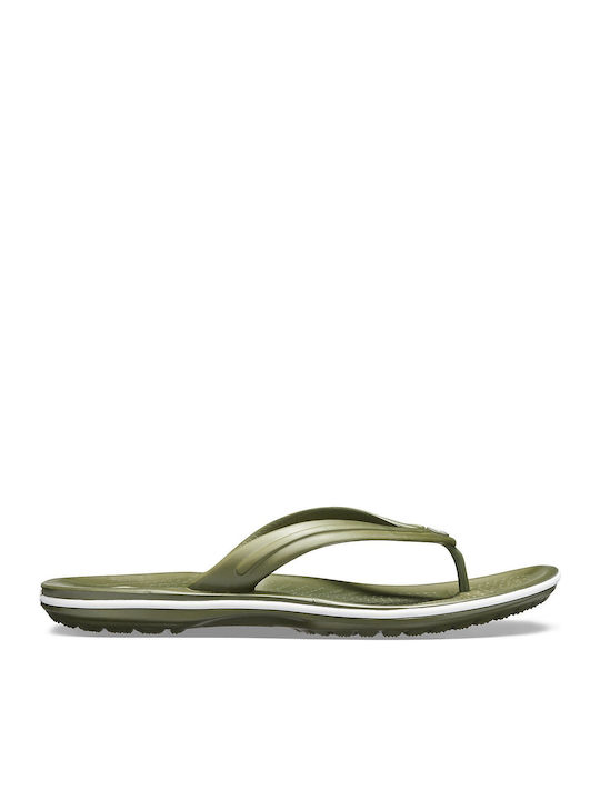 Crocband Men's Anatomic Khaki Flip Flops
