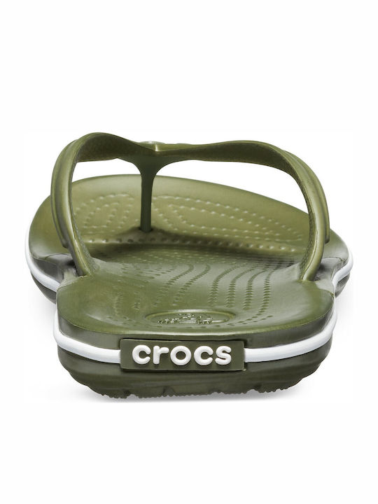 Crocband Men's Anatomic Khaki Flip Flops