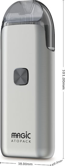 Joyetech Atopack Magic Pod Kit 2ml with Built-in Battery 1300mAh Silver