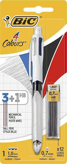 BIC 4 Culori Multifuncțional Pix Ballpoint Multicolor
