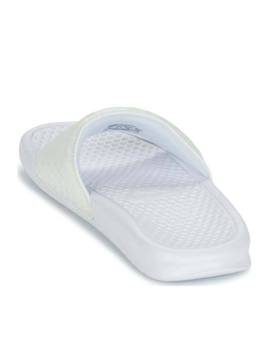 Benassi Just Do It Женски чехли в Бял цвят
