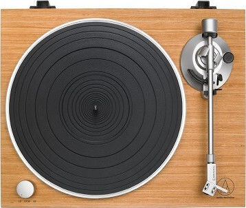 Audio Technica AT-LPW30TK Plattenspieler mit Vorverstärker Braun