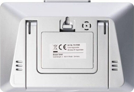 Bresser Thermo Hygrometer Ventilation Indicator 7007400 Безжична Метеорологична станция Цифров Настолен Черен