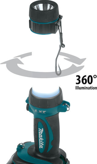 Makita Фенер за работилница Акумулаторна LED със светлинен поток до 620лм DML806