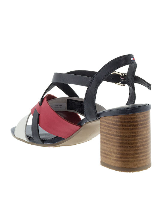 Din piele Sandale Multicolor
