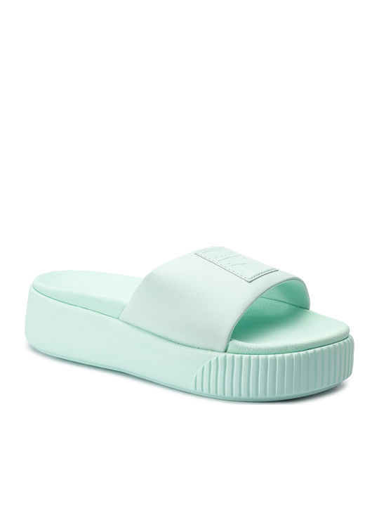 Puma Women's Slides Turquoise 366121-11