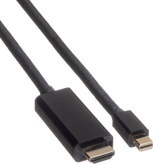 Roline Cable mini DisplayPort male - HDMI male 1m Black (11.04.5795)