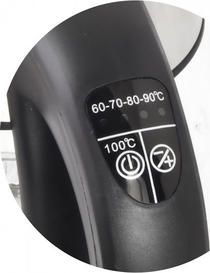 Esperanza Βραστήρας 1.7lt 2200W Ασημί