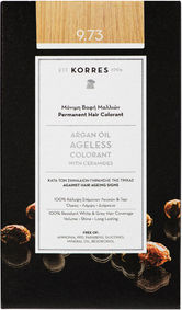 Korres Argan Oil Ageless Colorant with Ceramides Βαφή Μαλλιών Χωρίς Αμμωνία 9.73 Χρυσό Κάστανο 50ml