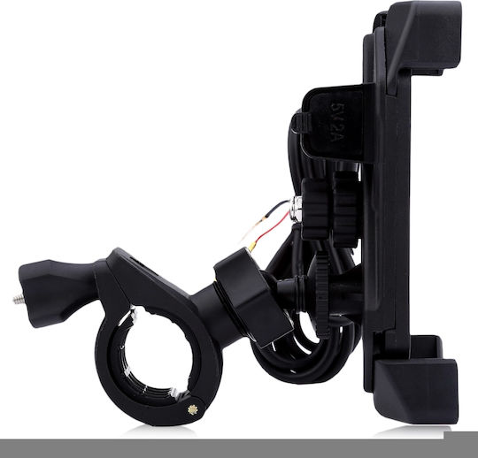 IZTOSS Mount Phone Motorcycle with Adjustable Arm 3.5-7" for Steering Wheel