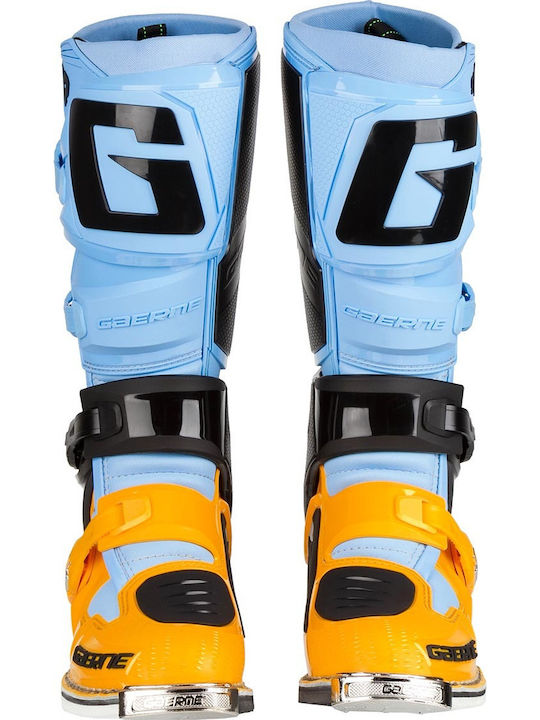 Gaerne MX SG12 Cizme Motocross Bărbați Blue / Yellow