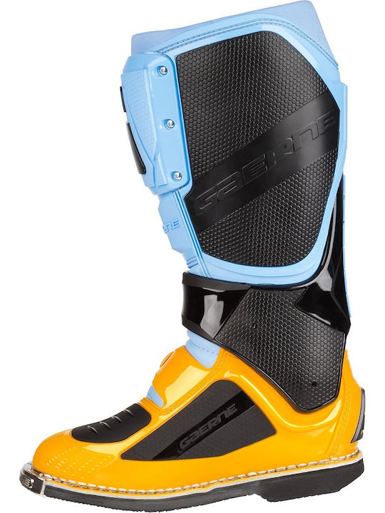 Gaerne MX SG12 Cizme Motocross Bărbați Blue / Yellow