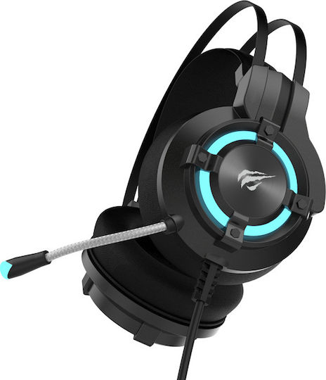 Havit H2212U Over Ear Gaming Headset με σύνδεση USB