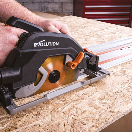 Evolution TCT Δισκοπρίονο 1600W με Σύστημα Αναρρόφησης