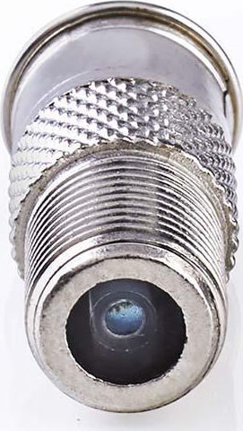 Nedis Konverter F-Stecker männlich zu F-Stecker weiblich Silber 10Stück CSGP41956ME