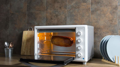 Cecotec Bake & Toast 790 Gyro Ηλεκτρικό Φουρνάκι 46lt Χωρίς Εστίες με Αέρα