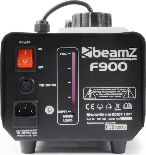 BeamZPro F900 Fazer Nebelmaschine 900W mit Verkabeltem Controller und Verbindung mit Lichtsteuerung