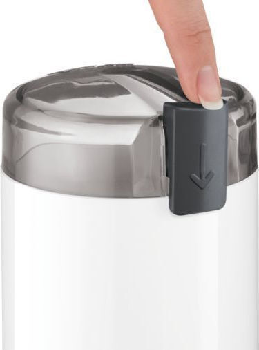 Bosch Râșniță electrică pentru cafea 180W cu capacitate de boabe 75gr Alb